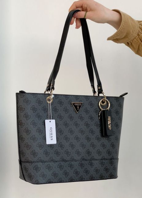 Женская сумка Guess шопер серая Женская сумка Guess шопер серая