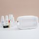 Женская косметичка органайзер WASHBAG SMALL с одной ручкой белая