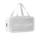 Женская косметичка органайзер WASHBAG MEDIUM с двумя ручками белая