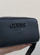 Женская прямоугольная сумка Guess кросс-боди на ремешке черная Женская прямоугольная сумка Guess кросс-боди на ремешке черная