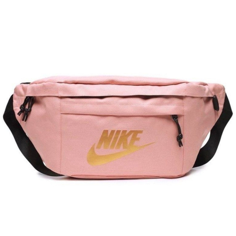 Бананка большая Nike 0073 поясная сумка найк розовая