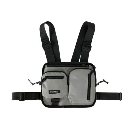 Нагрудная сумка 6013 CHESTBAG серая Нагрудная сумка 6013 CHESTBAG серая