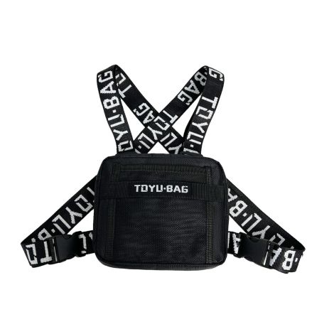 Нагрудная сумка 6017 TOYU BAG черная Нагрудная сумка 6017 TOYU BAG черная