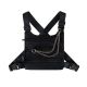Нагрудная сумка 6020 TOYU BAG черная c цепочкой Нагрудная сумка 6020 TOYU BAG черная c цепочкой