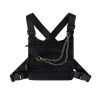 Нагрудная сумка 6020 TOYU BAG черная c цепочкой Нагрудная сумка 6020 TOYU BAG черная c цепочкой