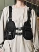 Нагрудная сумка 8005 TOYU BAG черная