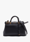 Жіноча сумка 089 Guess з двома ручками чорна