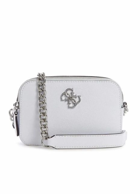 Біла сумка через плече Guess для жінок