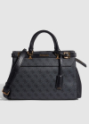Жіноча сумка 089 Guess з двома ручками сіра