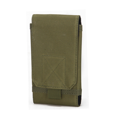 Подсумок A81 MOLLE одинарный под телефон зеленый олива