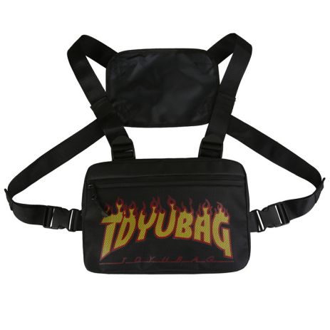Нагрудная сумка 3025 TOYU BAG черная Нагрудная сумка 3025 TOYU BAG черная