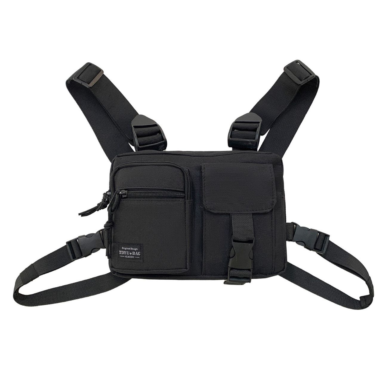 Нагрудная сумка 5008 TOYU BAG черная Нагрудная сумка 5008 TOYU BAG черная