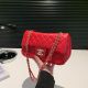 Женская сумка Chanel кросс-боди красная