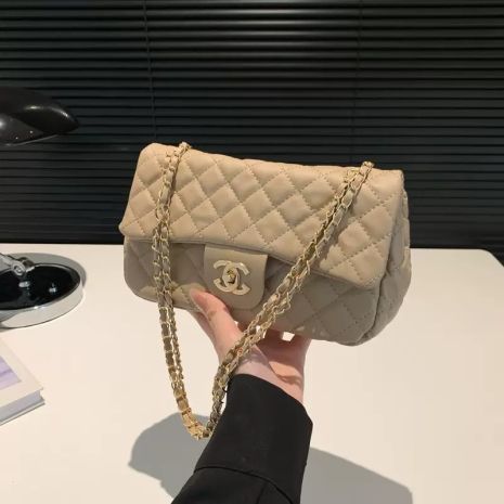 Жіноча сумка Chanel крос-боді бежева Жіноча сумка Chanel крос-боді бежева