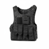 Жилет тактичний плитоноска MOLLE чорний Жилет тактичний плитоноска MOLLE чорний