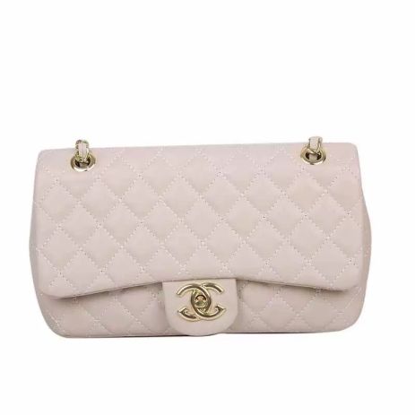 Женская сумка Chanel 8838 кросс-боди бежевая