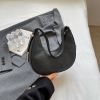 Женская сумка 10635 багет темно-серая Женская сумка 10635 багет темно-серая