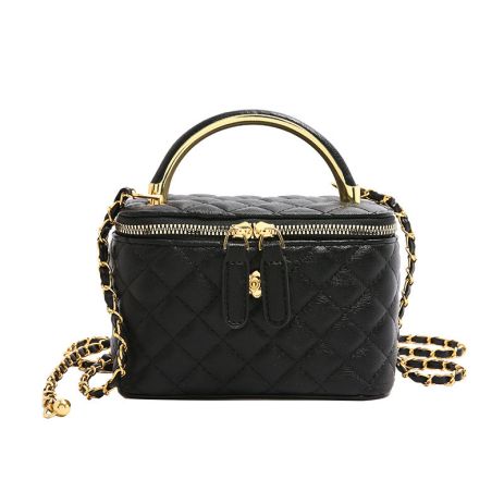 Женская сумка-косметичка 7100 Vanity Bag кросс-боди черная Женская сумка-косметичка 7100 Vanity Bag кросс-боди черная
