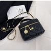 Женская сумка-косметичка 18205 Vanity Bag кросс-боди черная Женская сумка-косметичка 18205 Vanity Bag кросс-боди черная