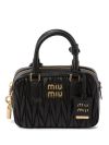 Женская сумка кросс-боди Miu miu 2310 (19×13×6) черная Женская сумка кросс-боди Miu miu 2310 (19×13×6) черная