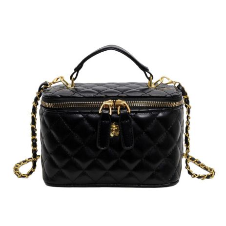 Женская сумка-косметичка 2479 Vanity Bag кросс-боди черная Женская сумка-косметичка 2479 Vanity Bag кросс-боди черная