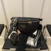 Женская классическая сумка FASHION 10570 бананка кросс-боди на ремешке через плечо черная Женская классическая сумка FASHION 10570 бананка кросс-боди на ремешке через плечо черная
