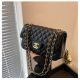 Женская сумка Chanel кросс-боди 6816 черная Женская сумка Chanel кросс-боди 6816 черная