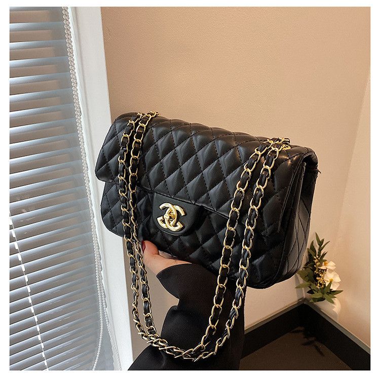 Женская сумка Chanel кросс-боди 6816 черная Женская сумка Chanel кросс-боди 6816 черная
