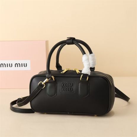 Женская сумка Miu miu 3502 (27×12×9) кросс-боди черная