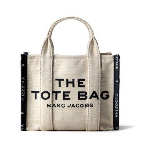 Женская сумка 6603 Marc Jacobs The Tote Bag маленькая бежевая