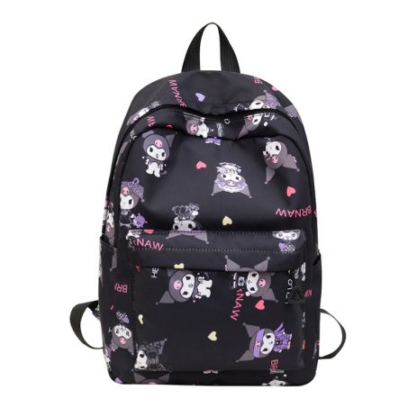 Рюкзак детский школьный портфель Куроми Kuromi 10500 черный