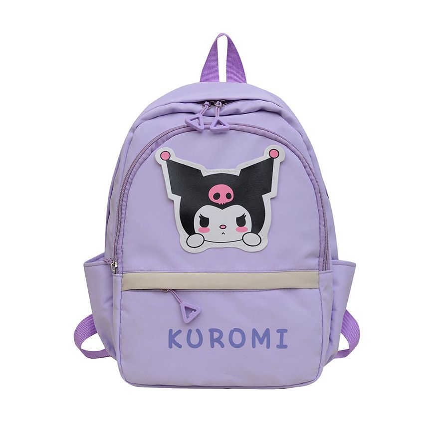 Рюкзак детский школьный портфель Kuromi Куроми фиолетовый Рюкзак детский школьный портфель Kuromi Куроми фиолетовый