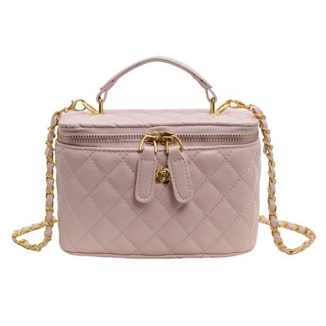 Женская сумка-косметичка 2479 Vanity Bag кросс-боди розовая