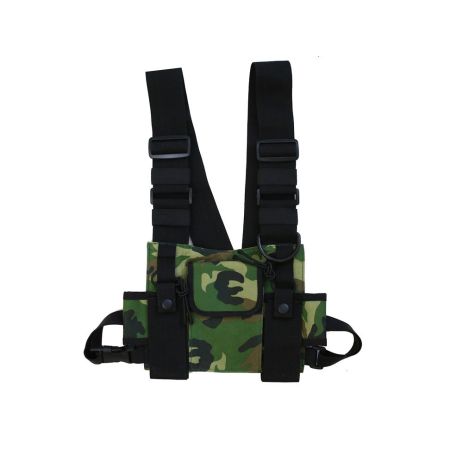 Нагрудная сумка HGUL+BAG BD5024 хаки камуфляж