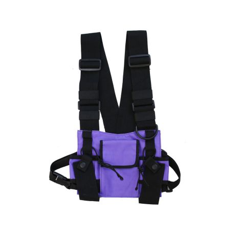 Нагрудная сумка HGUL+BAG BD5024 фиолетовая
