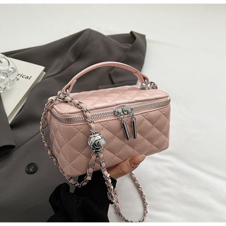 Женская сумка-косметичка 85053 Vanity Bag кросс-боди розовая Женская сумка-косметичка 85053 Vanity Bag кросс-боди розовая