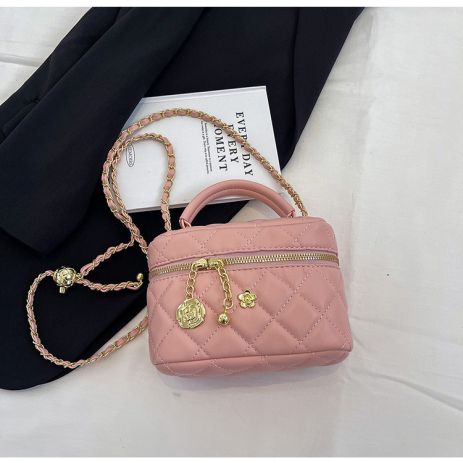 Женская сумка-косметичка 18205 Vanity Bag кросс-боди розовая Женская сумка-косметичка 18205 Vanity Bag кросс-боди розовая