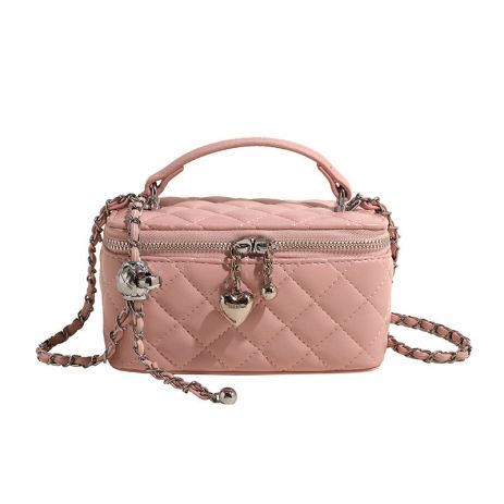 Женская сумка-косметичка 85063 Vanity Bag кросс-боди розовая Женская сумка-косметичка 85063 Vanity Bag кросс-боди розовая