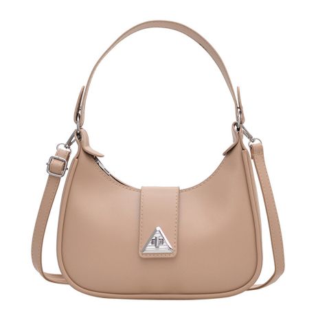 Женская сумка 831 багет бежевая