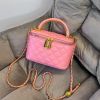 Женская сумка-косметичка 3088 Vanity Bag кросс-боди розовая Женская сумка-косметичка 3088 Vanity Bag кросс-боди розовая
