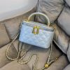 Женская сумка-косметичка 3088 Vanity Bag кросс-боди голубая Женская сумка-косметичка 3088 Vanity Bag кросс-боди голубая