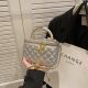 Женская сумка-косметичка 28200 Vanity Bag кросс-боди серебристая Женская сумка-косметичка 28200 Vanity Bag кросс-боди серебристая