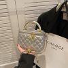 Женская сумка-косметичка 28200 Vanity Bag кросс-боди серебристая Женская сумка-косметичка 28200 Vanity Bag кросс-боди серебристая