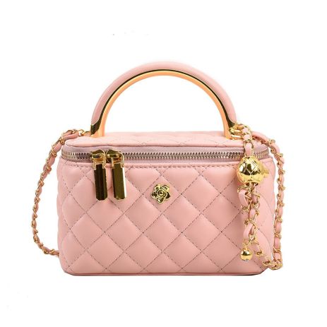 Женская сумка-косметичка 10661 Vanity Bag кросс-боди розовая Женская сумка-косметичка 10661 Vanity Bag кросс-боди розовая