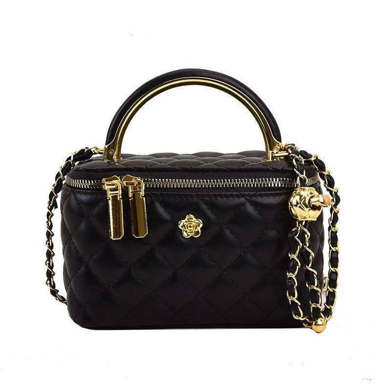Женская сумка-косметичка 10661 Vanity Bag кросс-боди черная Женская сумка-косметичка 10661 Vanity Bag кросс-боди черная
