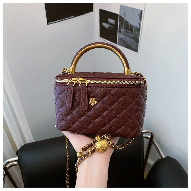 Женская сумка-косметичка большая 1251 Vanity Bag кросс-боди красная Женская сумка-косметичка большая 1251 Vanity Bag кросс-боди красная