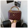 Женская сумка-косметичка большая 1251 Vanity Bag кросс-боди красная Женская сумка-косметичка большая 1251 Vanity Bag кросс-боди красная