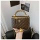 Женская сумка-косметичка большая 1251 Vanity Bag кросс-боди коричневая Женская сумка-косметичка большая 1251 Vanity Bag кросс-боди коричневая
