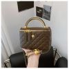 Женская сумка-косметичка большая 1251 Vanity Bag кросс-боди коричневая Женская сумка-косметичка большая 1251 Vanity Bag кросс-боди коричневая