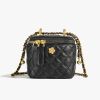 Женская сумка-косметичка маленькая 1253 Vanity Bag кросс-боди черная Женская сумка-косметичка маленькая 1253 Vanity Bag кросс-боди черная